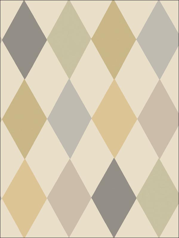 Punchinello fabric in metal on linen color - pattern number 103/2008.CS.0 - by Cole and Son in the Whimsical collection
