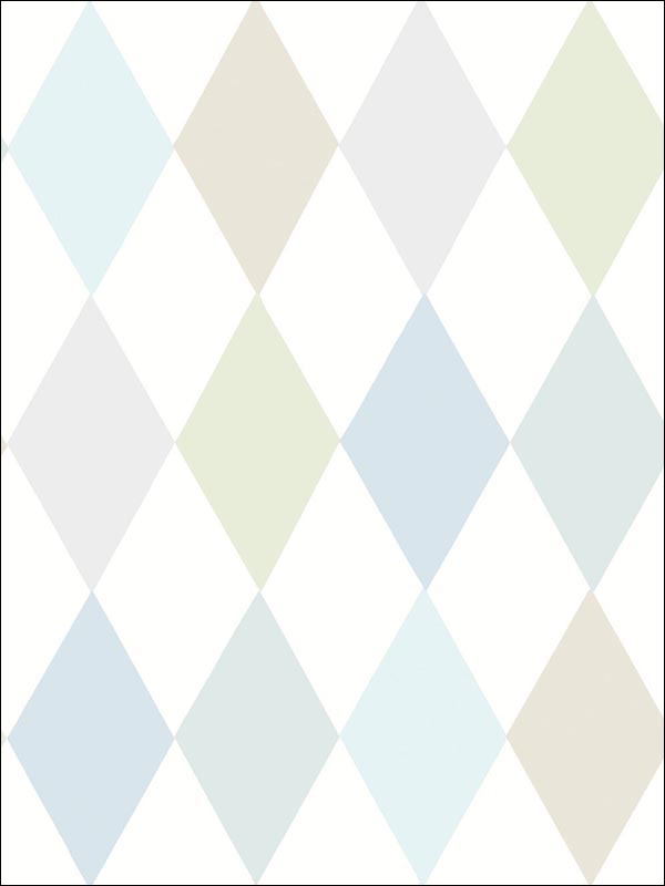 Punchinello fabric in soft blue color - pattern number 103/2011.CS.0 - by Cole and Son in the Whimsical collection