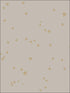 Stars wallpaper in linen and gold color - pattern number 103/3013.CS.0 - by Cole and Son in the Whimsical collection