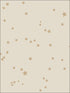 Stars wallpaper in buff and gold color - pattern number 103/3014.CS.0 - by Cole and Son in the Whimsical collection