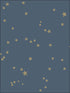 Stars wallpaper in midnight blue color - pattern number 103/3017.CS.0 - by Cole and Son in the Whimsical collection