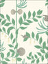 Secret Garden wallpaper in dark green color - pattern number 103/9030.CS.0 - by Cole and Son in the Whimsical collection