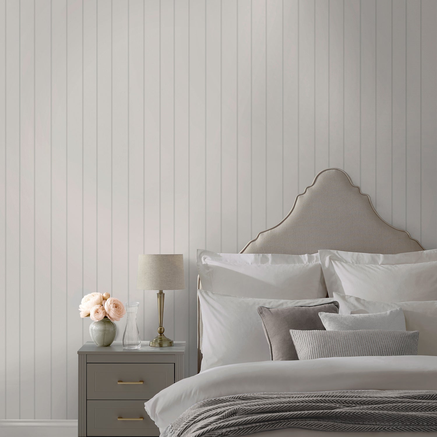 Wood Panel Wallpaper in natural color - pattern number 146785 - by Martha Stewart in the Martha Stewart AW26 collection