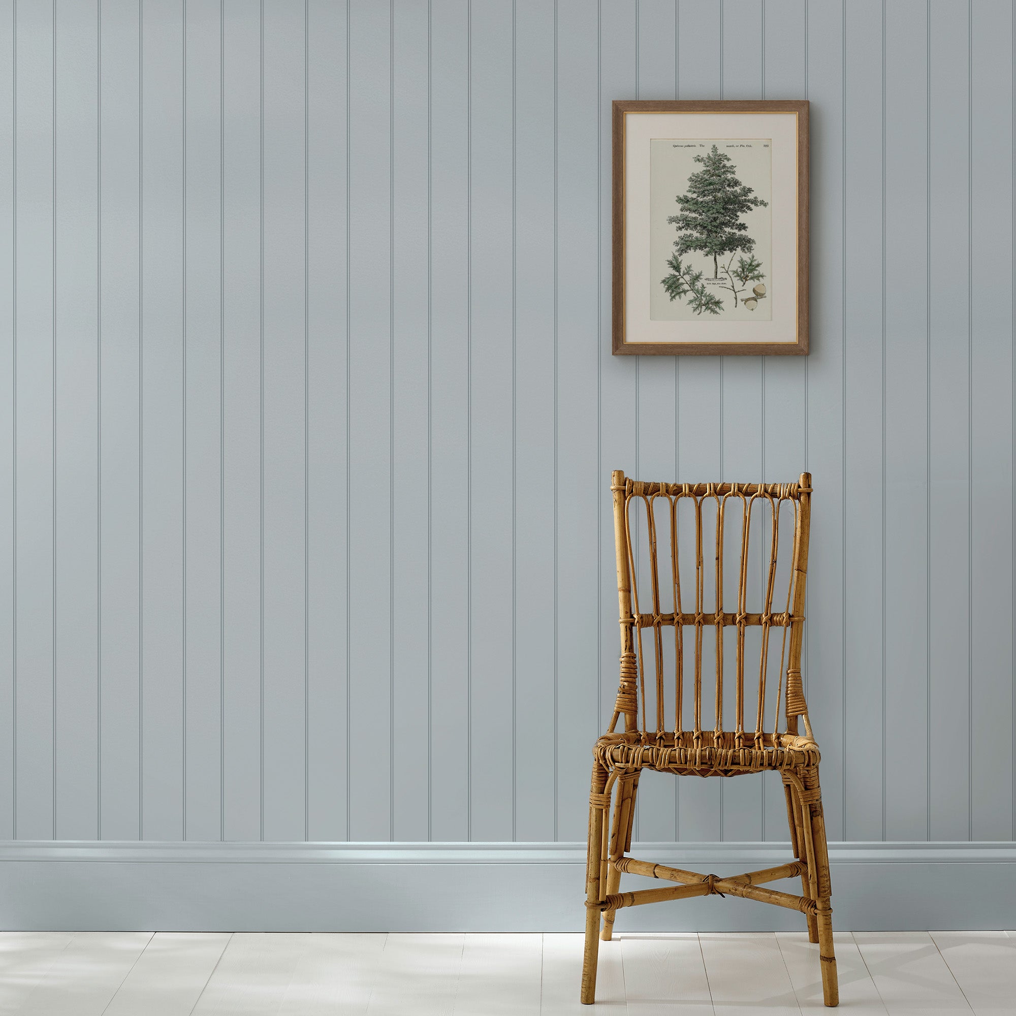 Wood Panel Wallpaper in mineral blue color - pattern number 146787 - by Martha Stewart in the Martha Stewart AW26 collection