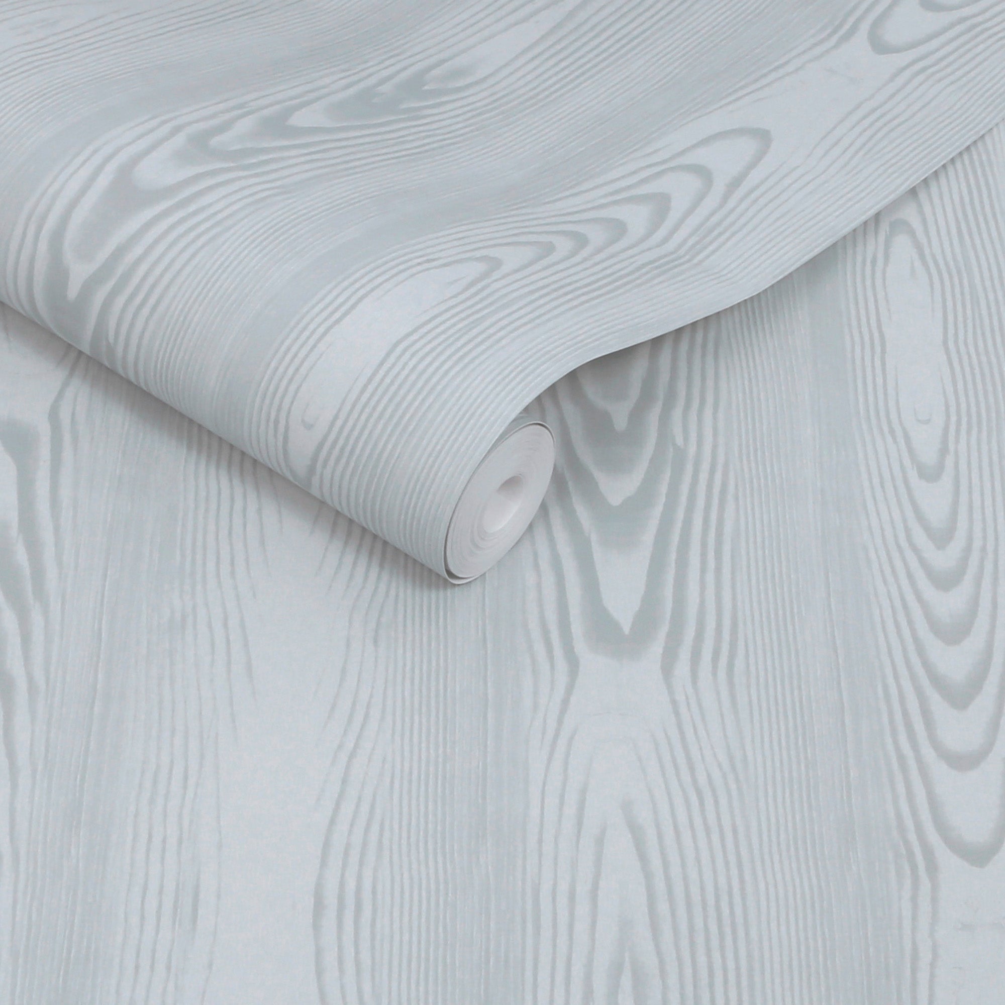 Bedford Fauxbois Wallpaper in mineral blue color - pattern number 146791 - by Martha Stewart in the Martha Stewart AW26 collection