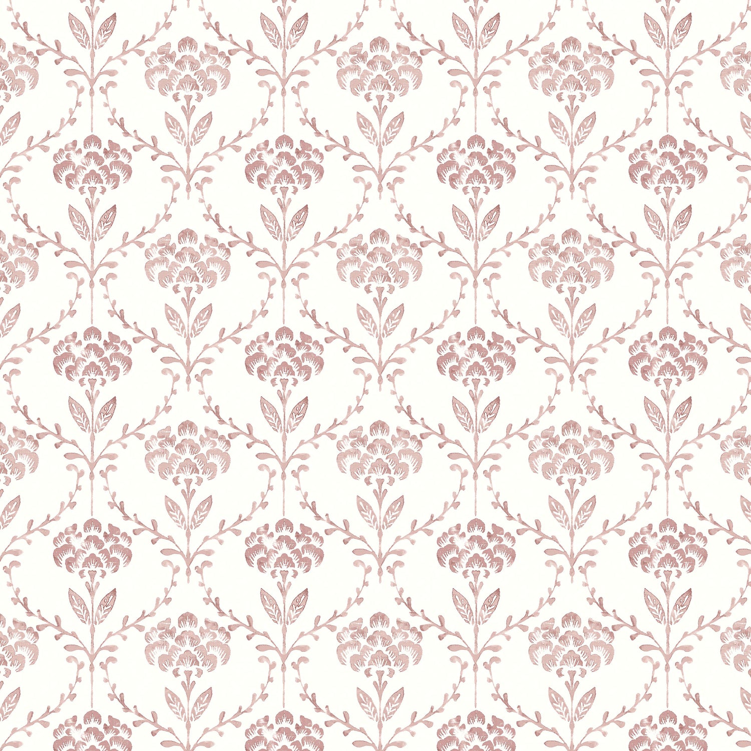 Chateau Fleur Basketweave Wallpaper in russet color - pattern number 146794 - by Martha Stewart in the Martha Stewart AW26 collection
