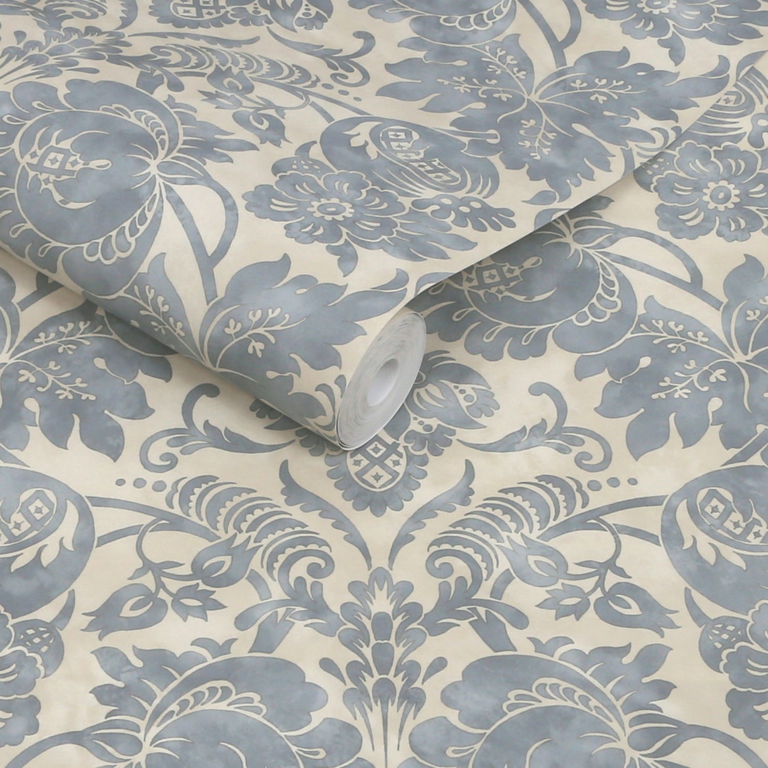 Florentine Wallpaper in tarn color - pattern number 146798 - by Martha Stewart in the Martha Stewart AW26 collection