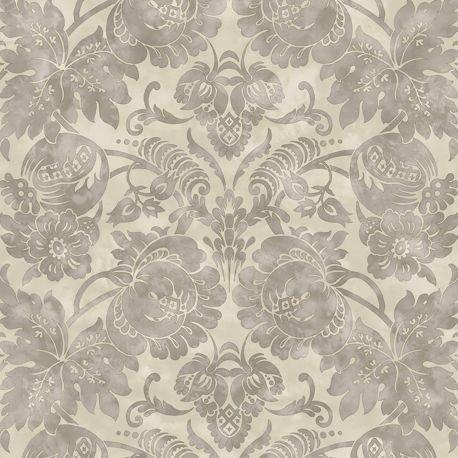 Florentine Wallpaper in taupe color - pattern number 146801 - by Martha Stewart in the Martha Stewart AW26 collection