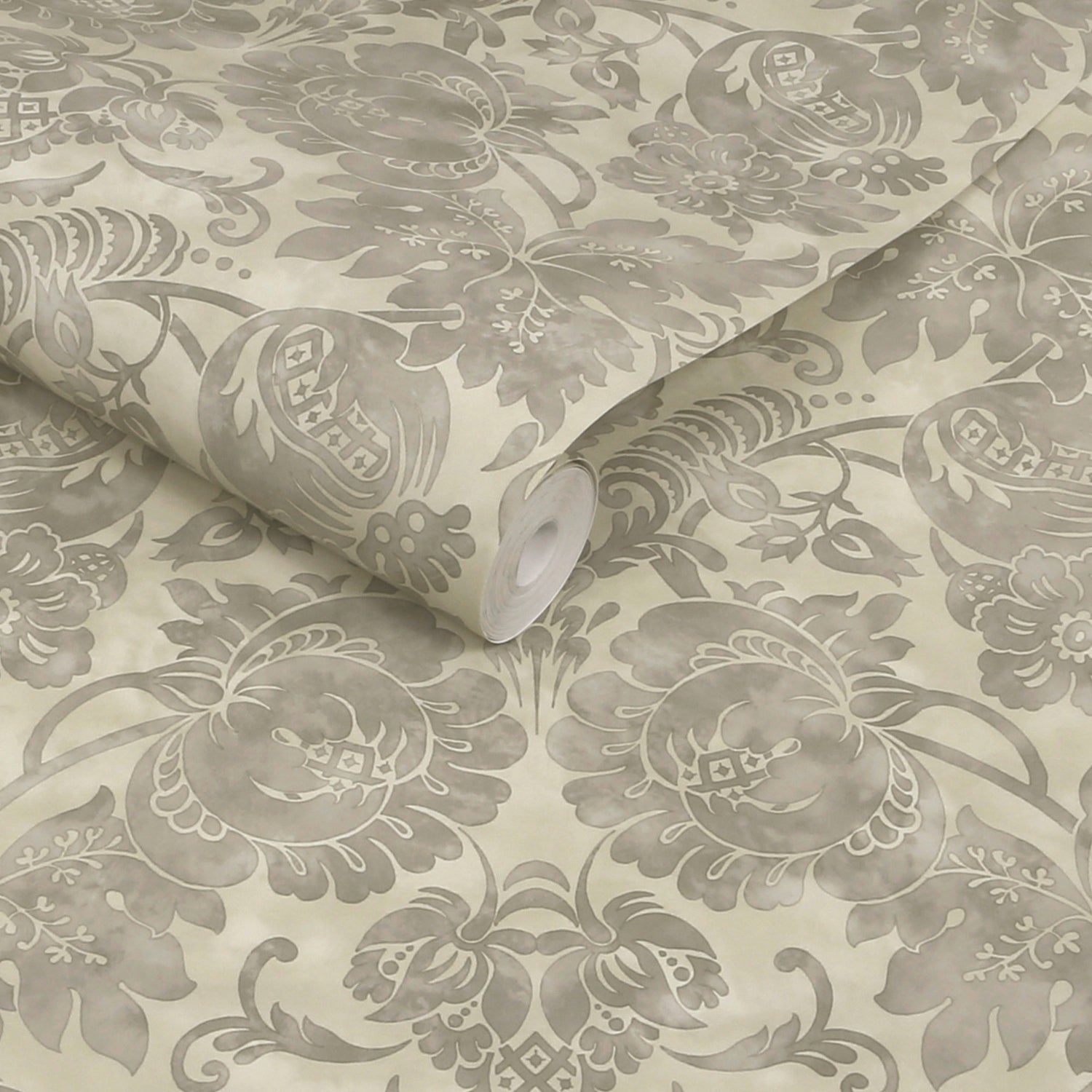 Florentine Wallpaper in taupe color - pattern number 146801 - by Martha Stewart in the Martha Stewart AW26 collection