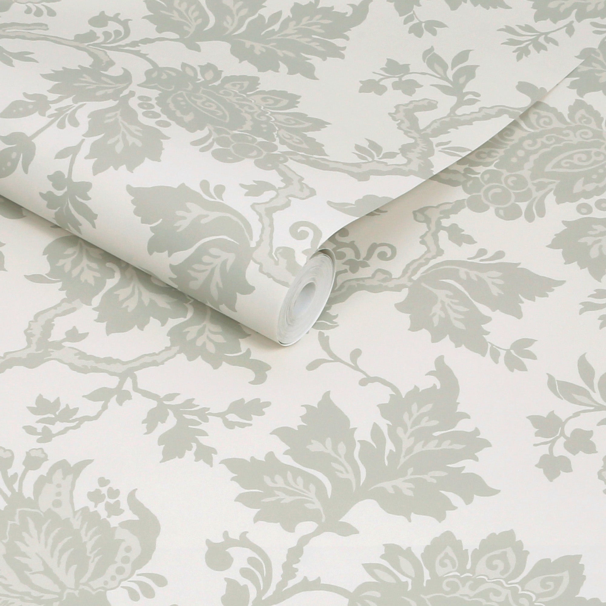 Jacobean Wallpaper in fennel seed color - pattern number 146805 - by Martha Stewart in the Martha Stewart AW26 collection