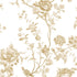 Floral Vine Wallpaper in antique gold color - pattern number 146807 - by Martha Stewart in the Martha Stewart AW26 collection