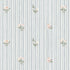 Garden Stripe Wallpaper in grey blue color - pattern number 146815 - by Martha Stewart in the Martha Stewart AW26 collection