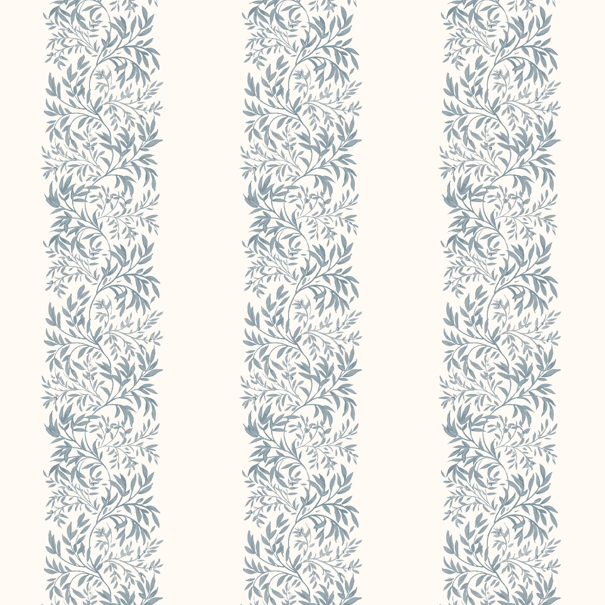 Heritage Garden Stripe Wallpaper in tarn color - pattern number 146818 - by Martha Stewart in the Martha Stewart AW26 collection