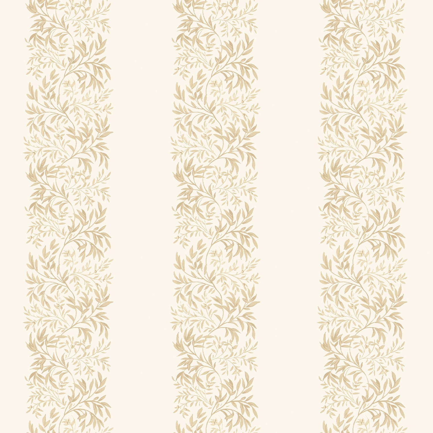 Heritage Garden Stripe Wallpaper in antique gold color - pattern number 146820 - by Martha Stewart in the Martha Stewart AW26 collection