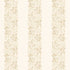 Heritage Garden Stripe Wallpaper in antique gold color - pattern number 146820 - by Martha Stewart in the Martha Stewart AW26 collection