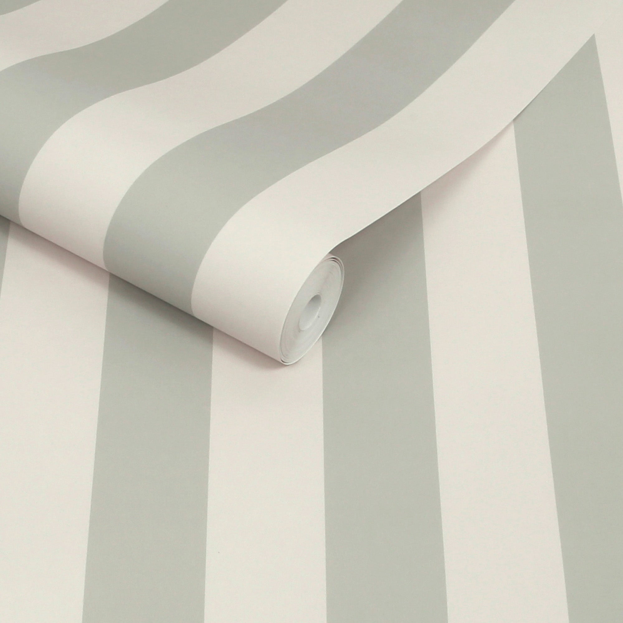 Classic Stripe Wallpaper in fennel seed color - pattern number 146825 - by Martha Stewart in the Martha Stewart AW26 collection