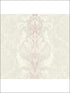 Lakedale fabric in white and off white color - pattern number CR40309 - by Carl Robinson in the Carl Robinson 12 Art collection