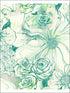 Lambton fabric in green color - pattern number CR40504 - by Carl Robinson in the Carl Robinson 12 Art collection