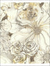 Lambton fabric in brown and taupe color - pattern number CR40506 - by Carl Robinson in the Carl Robinson 12 Art collection