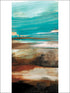 Leyton 3 Panel mural in multicolor color - pattern number CR41102M - by Carl Robinson in the Carl Robinson 12 Art collection