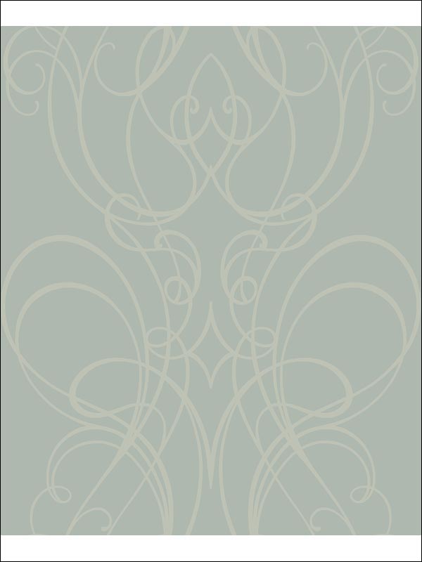 Lansdowne wallpaper in green color - pattern number CR41715 - by Carl Robinson in the Carl Robinson 12 Art collection