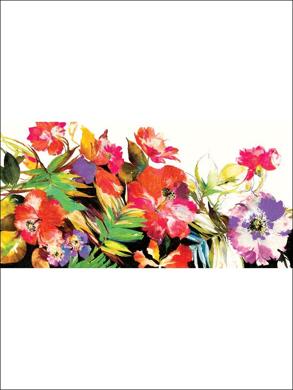 Leigham 6 Panel mural in multicolor color - pattern number CR42101M - by Carl Robinson in the Carl Robinson 12 Art collection