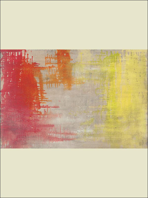 Lichfield 6 Panel mural in multicolor color - pattern number CR42307M - by Carl Robinson in the Carl Robinson 12 Art collection