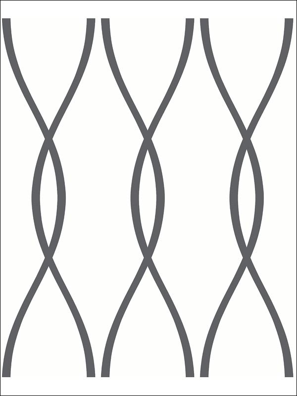 Layton wallpaper in black color - pattern number CR42900 - by Carl Robinson in the Carl Robinson 12 Art collection