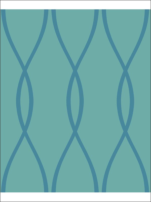 Layton wallpaper in blue color - pattern number CR42909 - by Carl Robinson in the Carl Robinson 12 Art collection
