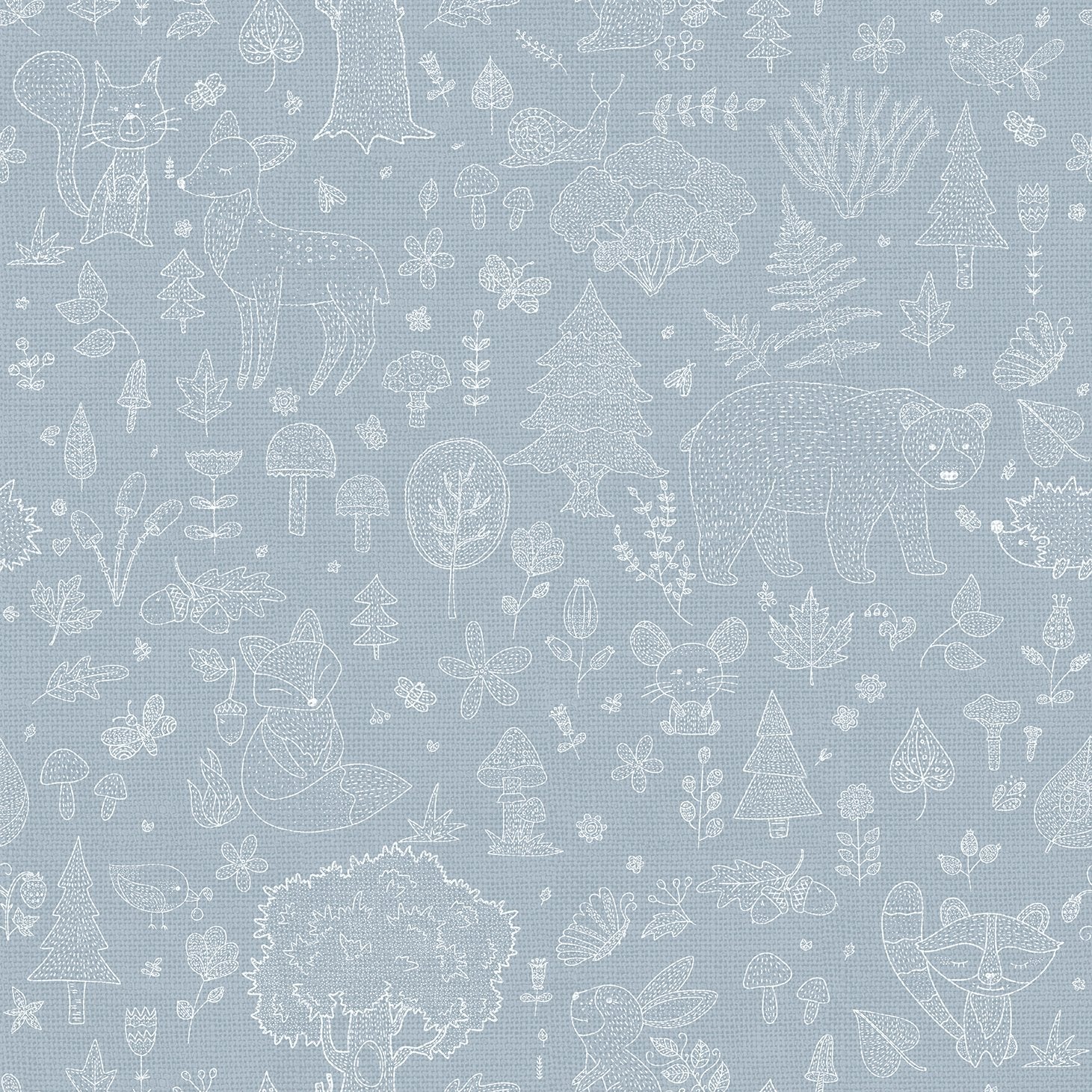 Kids wallpaper in blue color - pattern number 14806 - by Galerie in the Little Explorers 2 collection