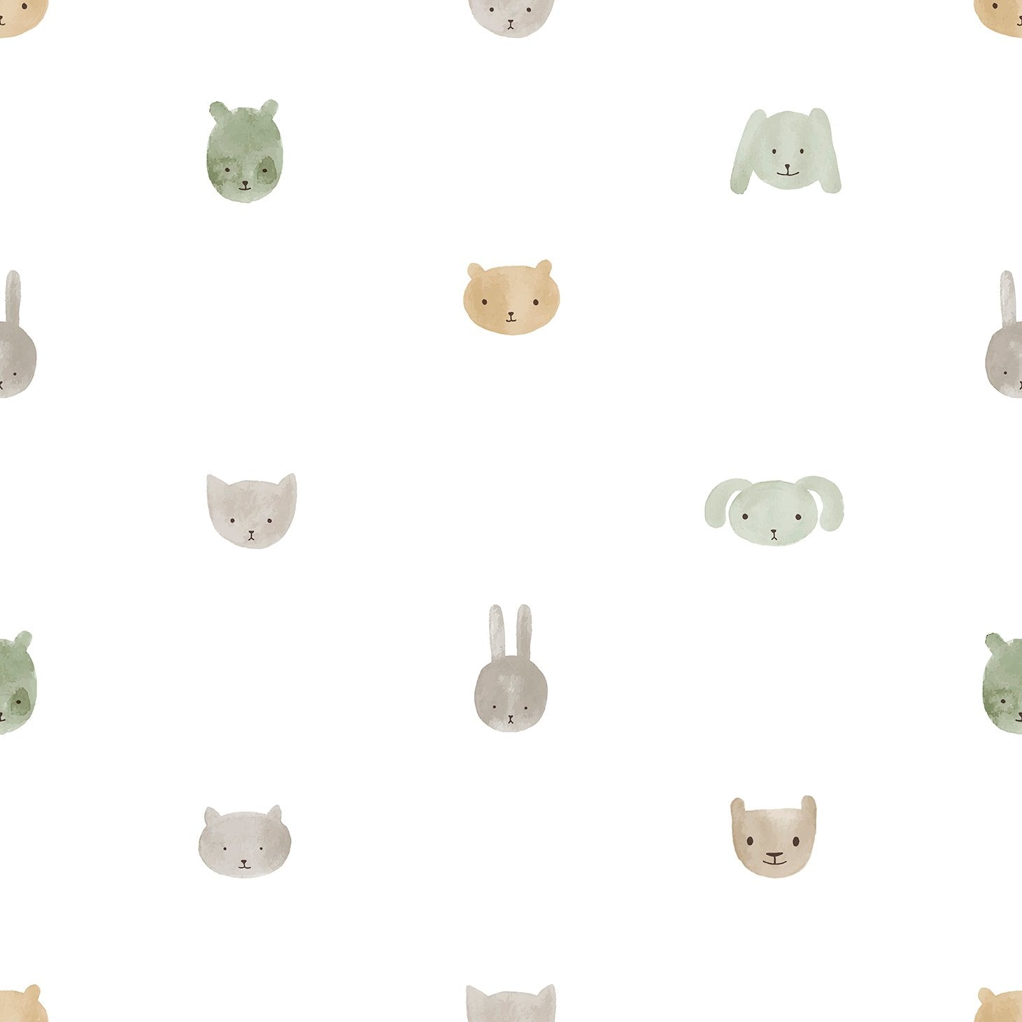 Kids wallpaper in green color - pattern number 14812 - by Galerie in the Little Explorers 2 collection