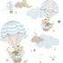 Kids wallpaper in blue color - pattern number 14816 - by Galerie in the Little Explorers 2 collection