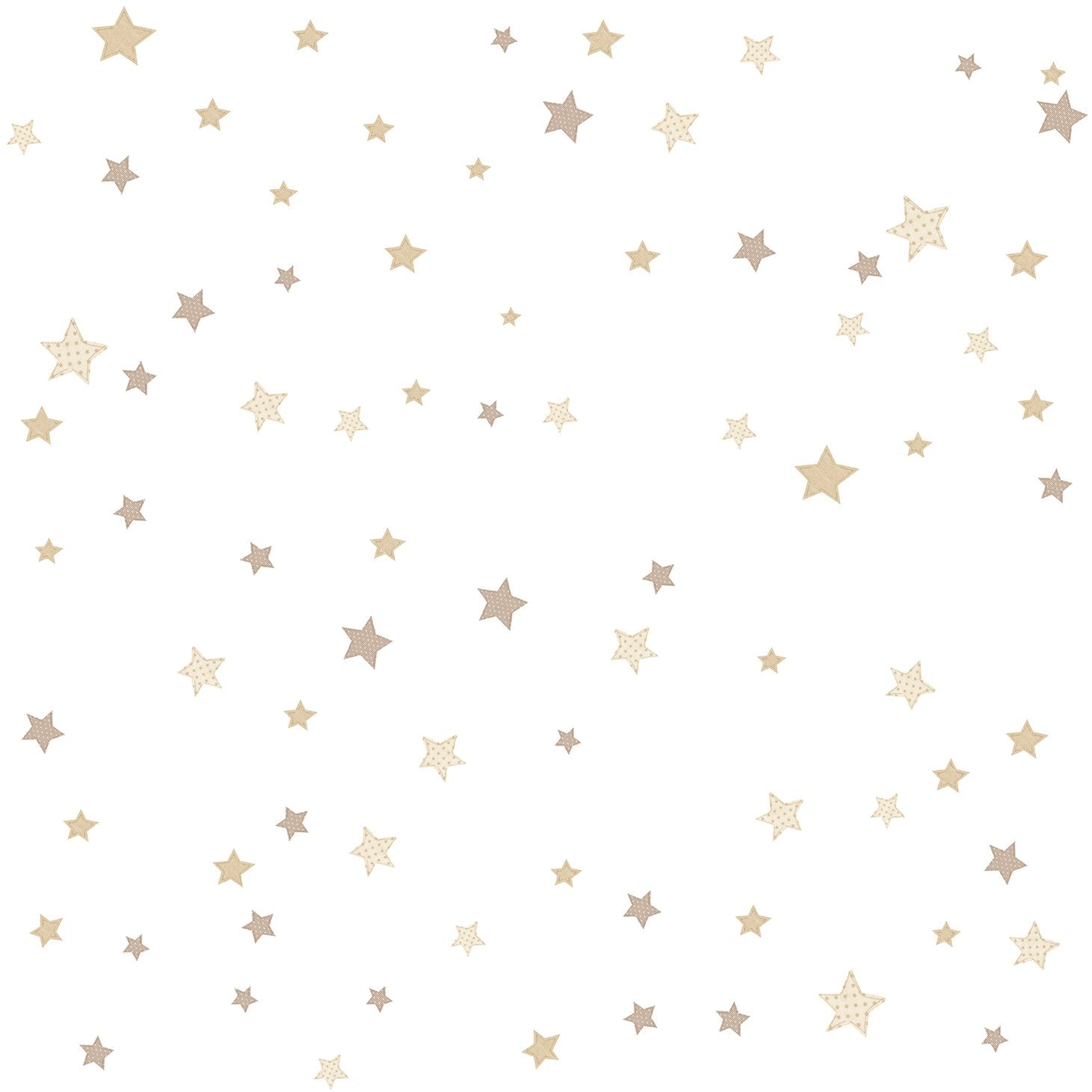 Star wallpaper in beige color - pattern number 14827 - by Galerie in the Little Explorers 2 collection