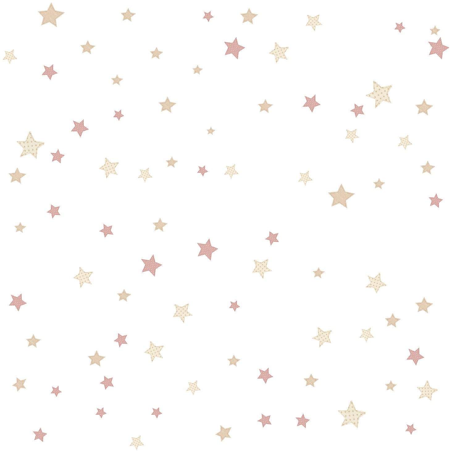 Star wallpaper in pink color - pattern number 14828 - by Galerie in the Little Explorers 2 collection