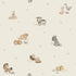 Kids wallpaper in beige color - pattern number 14831 - by Galerie in the Little Explorers 2 collection