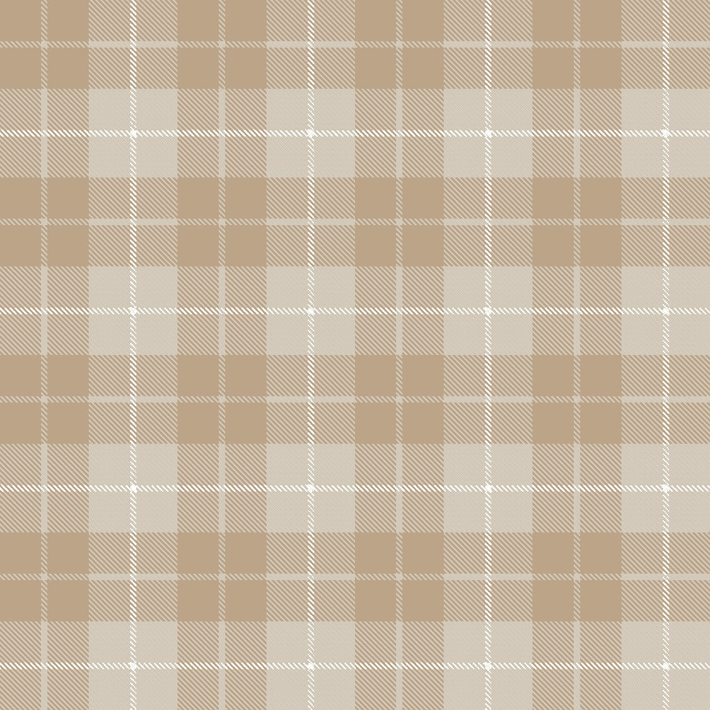 Check Plaid wallpaper in beige color - pattern number 14872 - by Galerie in the Little Explorers 2 collection