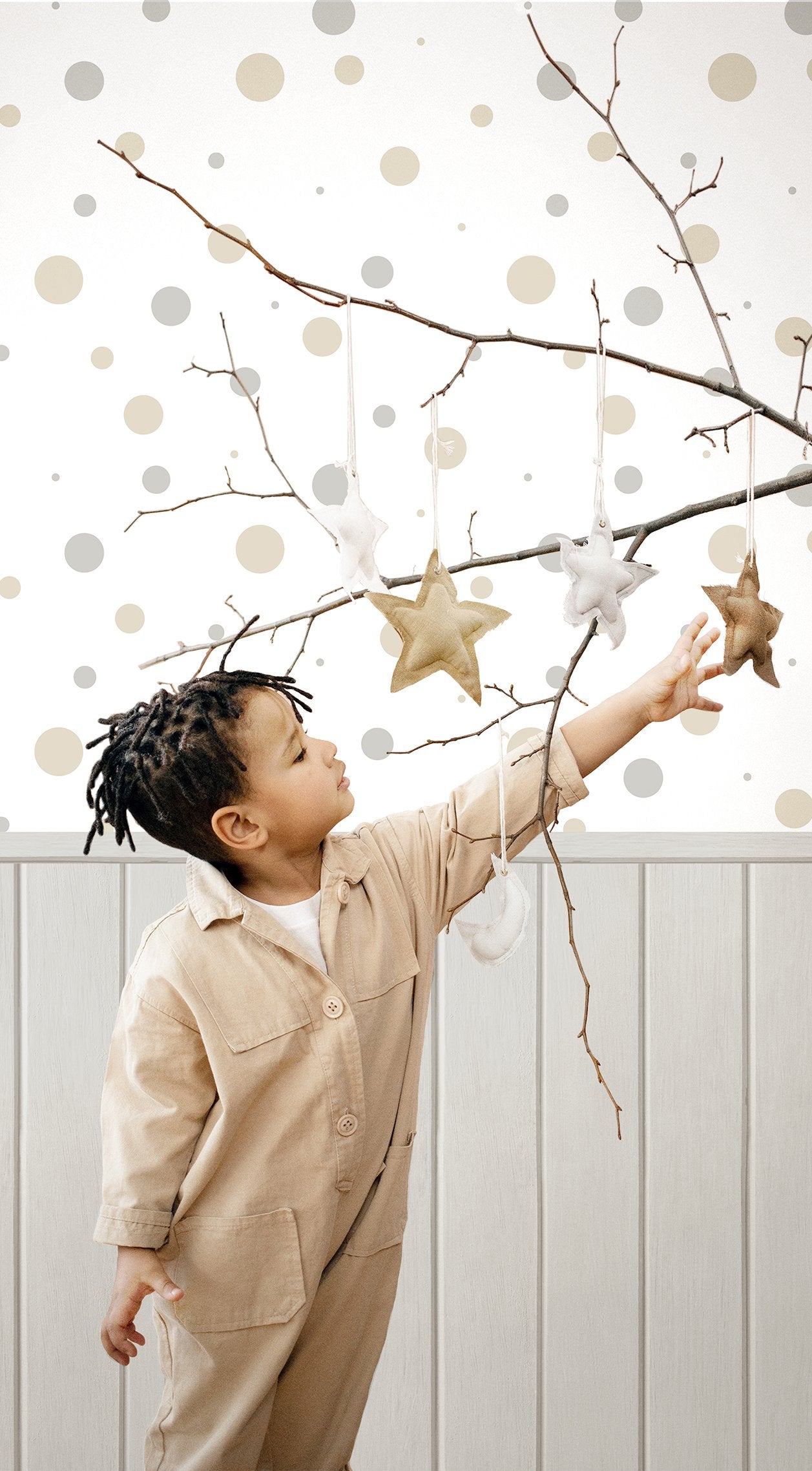 Wood wallpaper in silver grey color - pattern number 14876 - by Galerie in the Little Explorers 2 collection