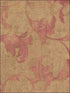 Veneto fabric in metallic gold ochre red brown color - pattern number TE29306 - by Patton Norwall in the Texture Style 2 collection
