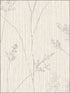 Cow Parsley fabric in grey cream color - pattern number TX34808 - by Patton Norwall in the Texture Style 2 collection