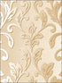Silver Leaf Damask fabric in cream metallic gold color - pattern number TX34842 - by Patton Norwall in the Texture Style 2 collection