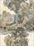 Lenox Hill Scenic wallpaper in 81300 color - pattern number LD81300 - by Seabrook in the Lux Decor collection