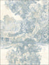 Lenox Hill Scenic wallpaper in 81302 color - pattern number LD81302 - by Seabrook in the Lux Decor collection