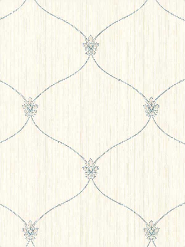 Lenox Hill Ogee wallpaper in 81402 color - pattern number LD81402 - by Seabrook in the Lux Decor collection