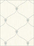 Lenox Hill Ogee wallpaper in 81402 color - pattern number LD81402 - by Seabrook in the Lux Decor collection