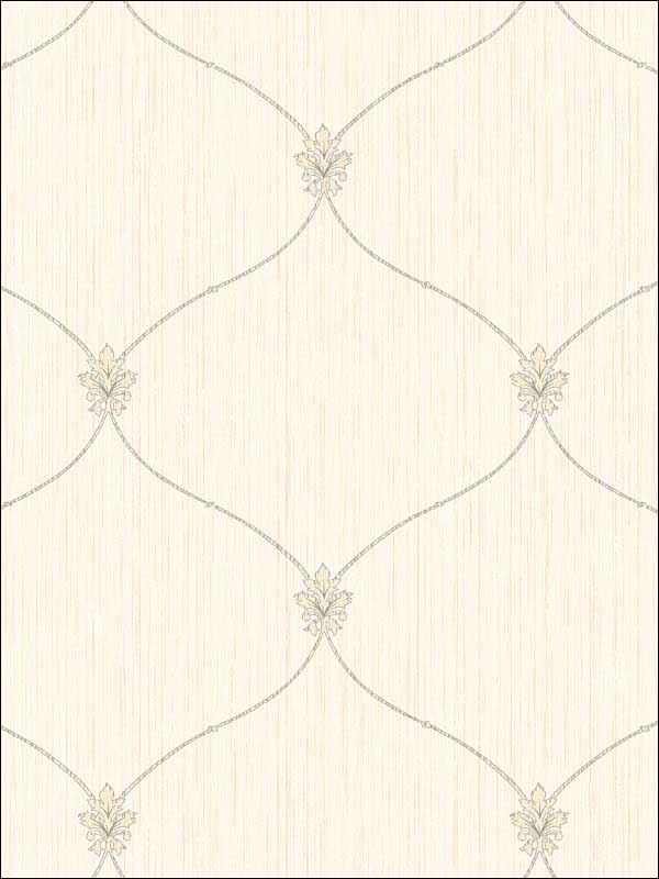 Lenox Hill Ogee wallpaper in 81408 color - pattern number LD81408 - by Seabrook in the Lux Decor collection