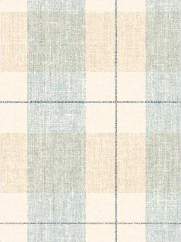 Newcastle Plaid fabric in 81802 color - pattern number LD81802 - by Seabrook in the Lux Decor collection