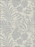 Tropical Leaf Textile String fabric in gray color - pattern number JC21400 - by Wallquest in the Grasseffects collection