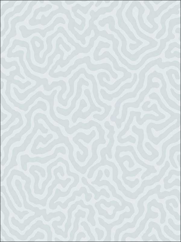 Coral fabric in powder blue color - pattern number 106/5063.CS.0 - by Cole and Son in the Landscape Plains collection