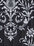 Constantine fabric in black color - pattern number CS27361 - by Patton Norwall in the Classic Silks 2 collection