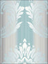 String Damask fabric in blue color - pattern number CS35608 - by Patton Norwall in the Classic Silks 2 collection